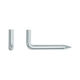 Standers Square Hook Nail Steel 2.5 X 25Mm - 25 Pieces